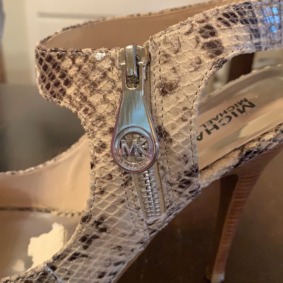 Michael Kors Snakeskin Stilettos - Picture 8 of 11